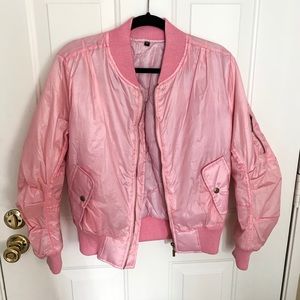 Pink Bomber Jacket SOLD